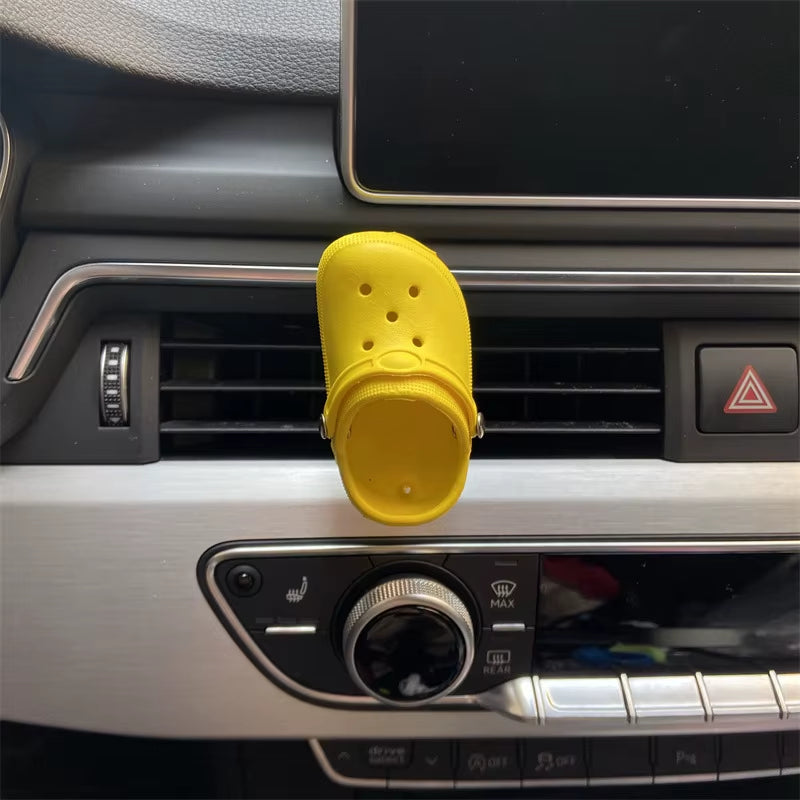 Cute Shoes Car Perfume Clip Auto Air Outlet Decor Clip Accessories Car Air Freshener Aromatherapy Sheet Air Outlet Car Interior
