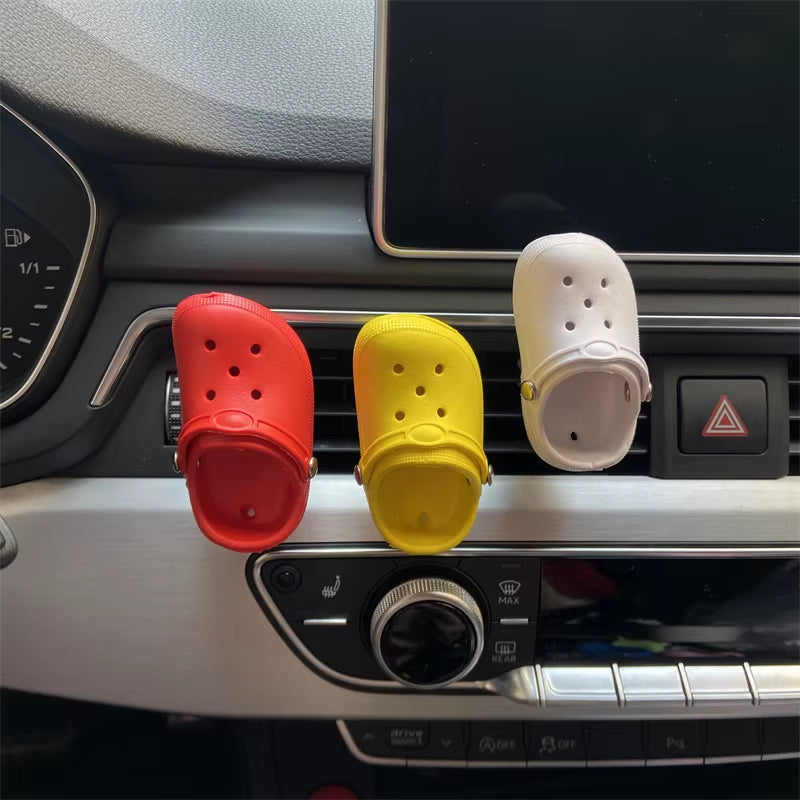Cute Shoes Car Perfume Clip Auto Air Outlet Decor Clip Accessories Car Air Freshener Aromatherapy Sheet Air Outlet Car Interior
