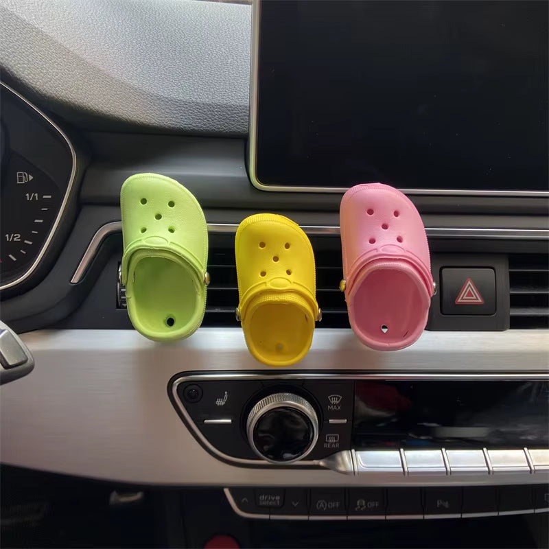 Cute Shoes Car Perfume Clip Auto Air Outlet Decor Clip Accessories Car Air Freshener Aromatherapy Sheet Air Outlet Car Interior