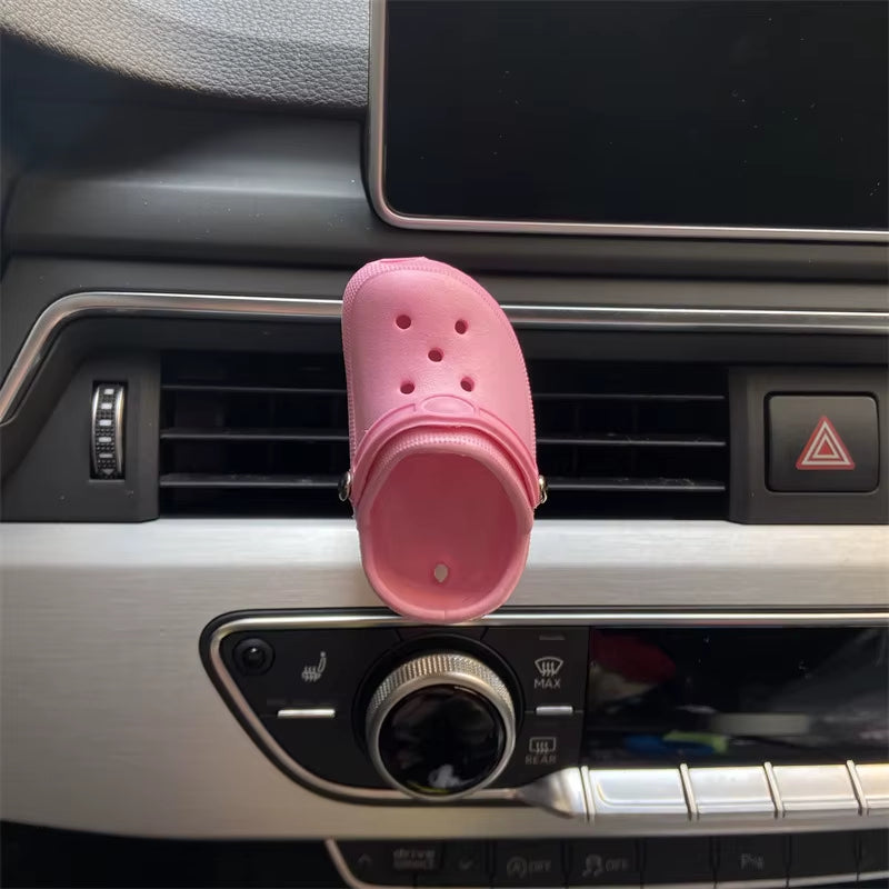 Cute Shoes Car Perfume Clip Auto Air Outlet Decor Clip Accessories Car Air Freshener Aromatherapy Sheet Air Outlet Car Interior