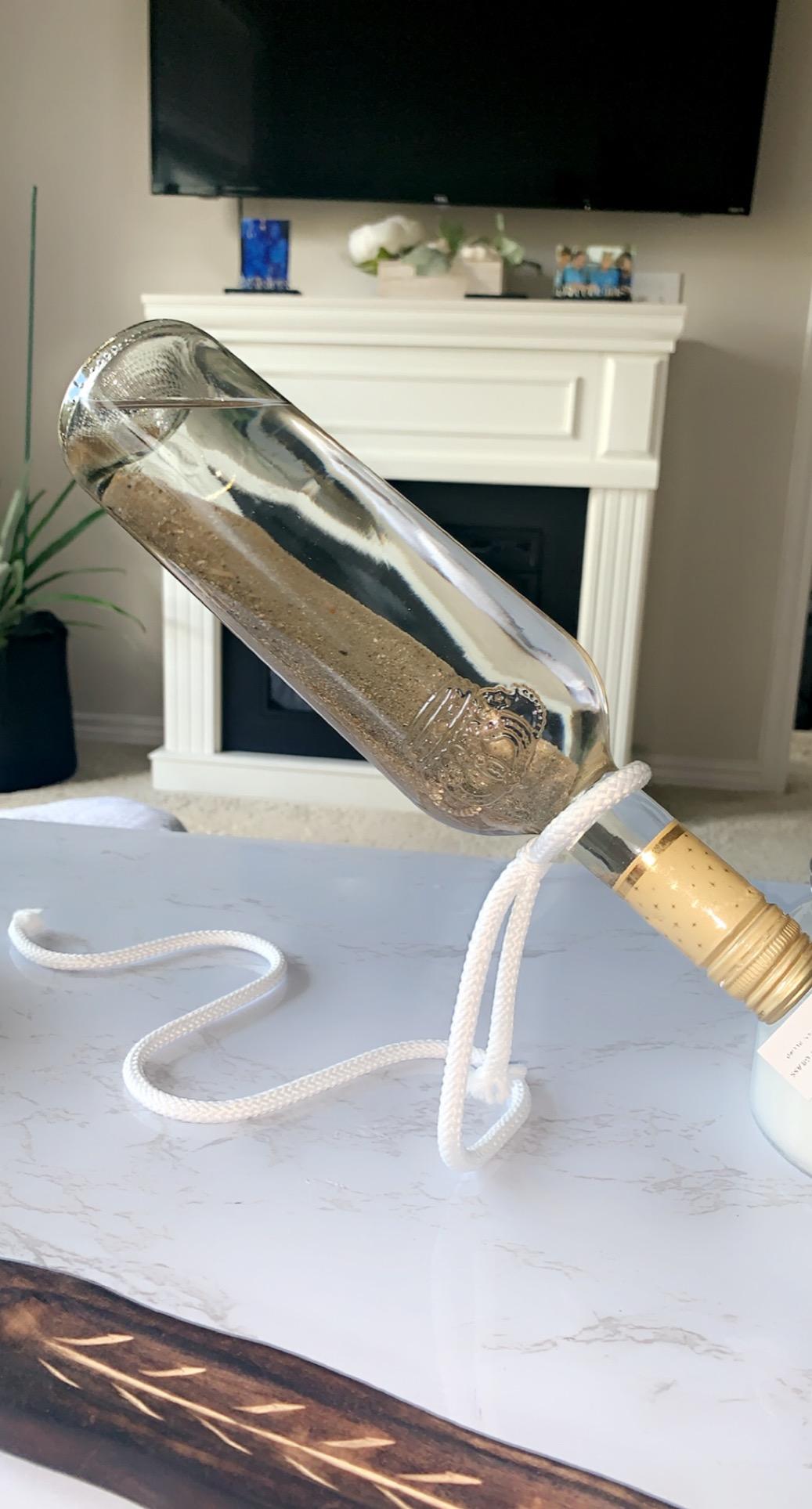 Floating Bottle Wine Holder (Suspending Rope)