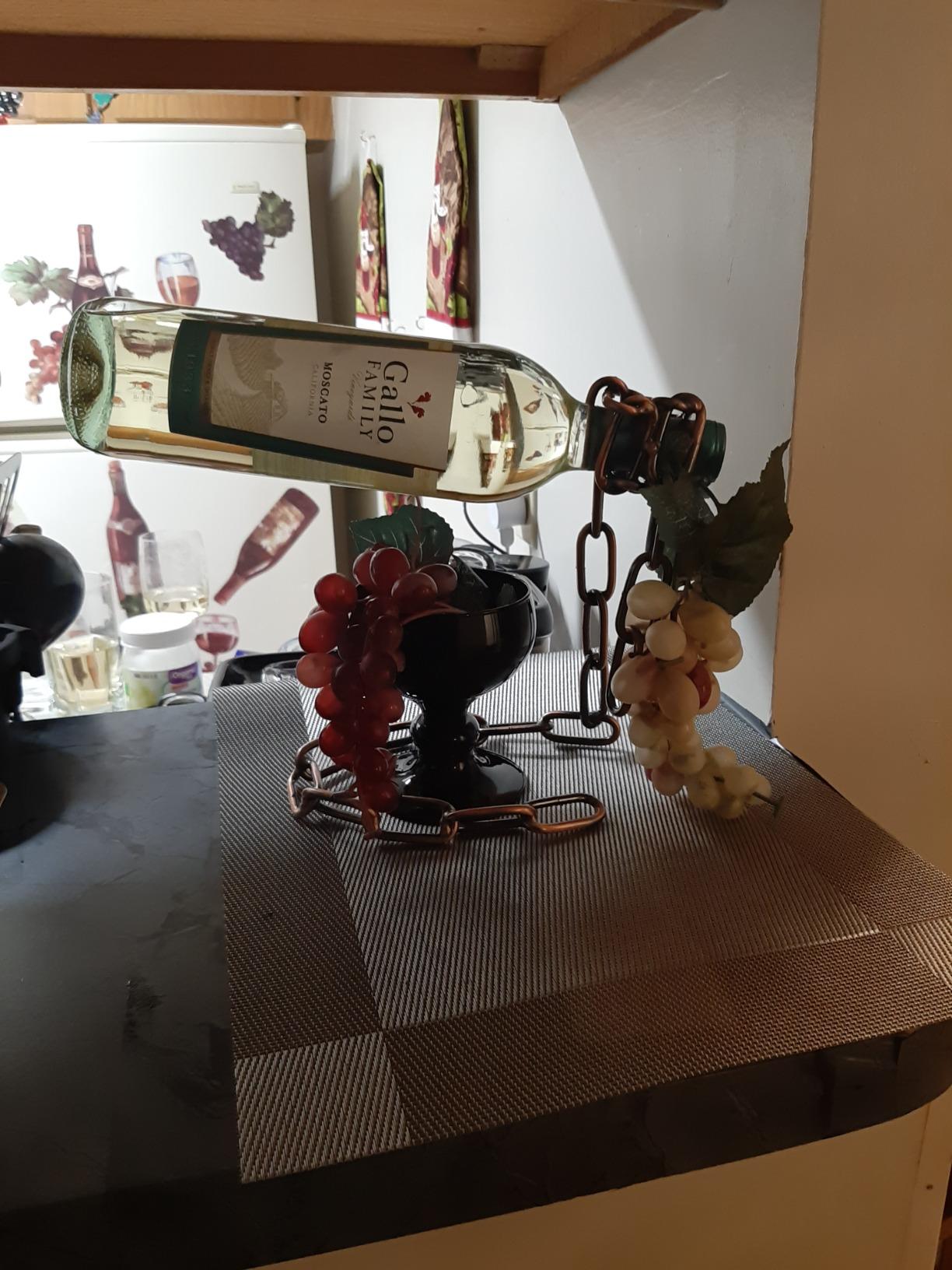 Floating Bottle Wine Holder (Suspending Rope)
