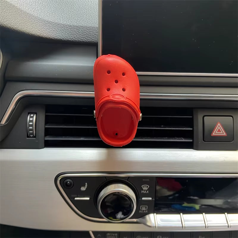 Cute Shoes Car Perfume Clip Auto Air Outlet Decor Clip Accessories Car Air Freshener Aromatherapy Sheet Air Outlet Car Interior