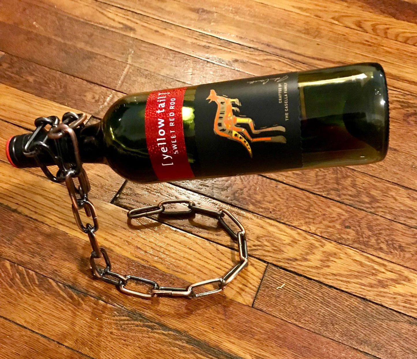 Floating Bottle Wine Holder (Suspending Rope)