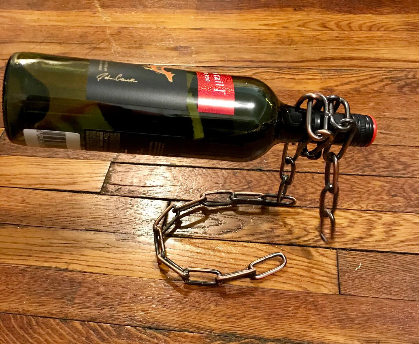 Floating Bottle Wine Holder (Suspending Rope)