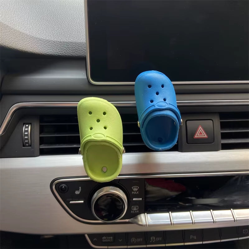 Cute Shoes Car Perfume Clip Auto Air Outlet Decor Clip Accessories Car Air Freshener Aromatherapy Sheet Air Outlet Car Interior