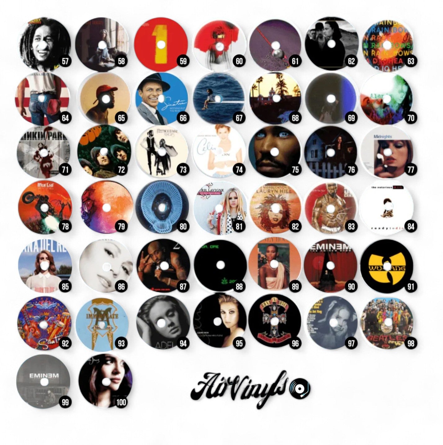 Custom Vinyl Album Car Air Freshener