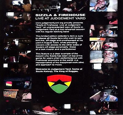 Sizzla & Firehouse Live At Judgement Yard Collector's Edition Music Concert!
