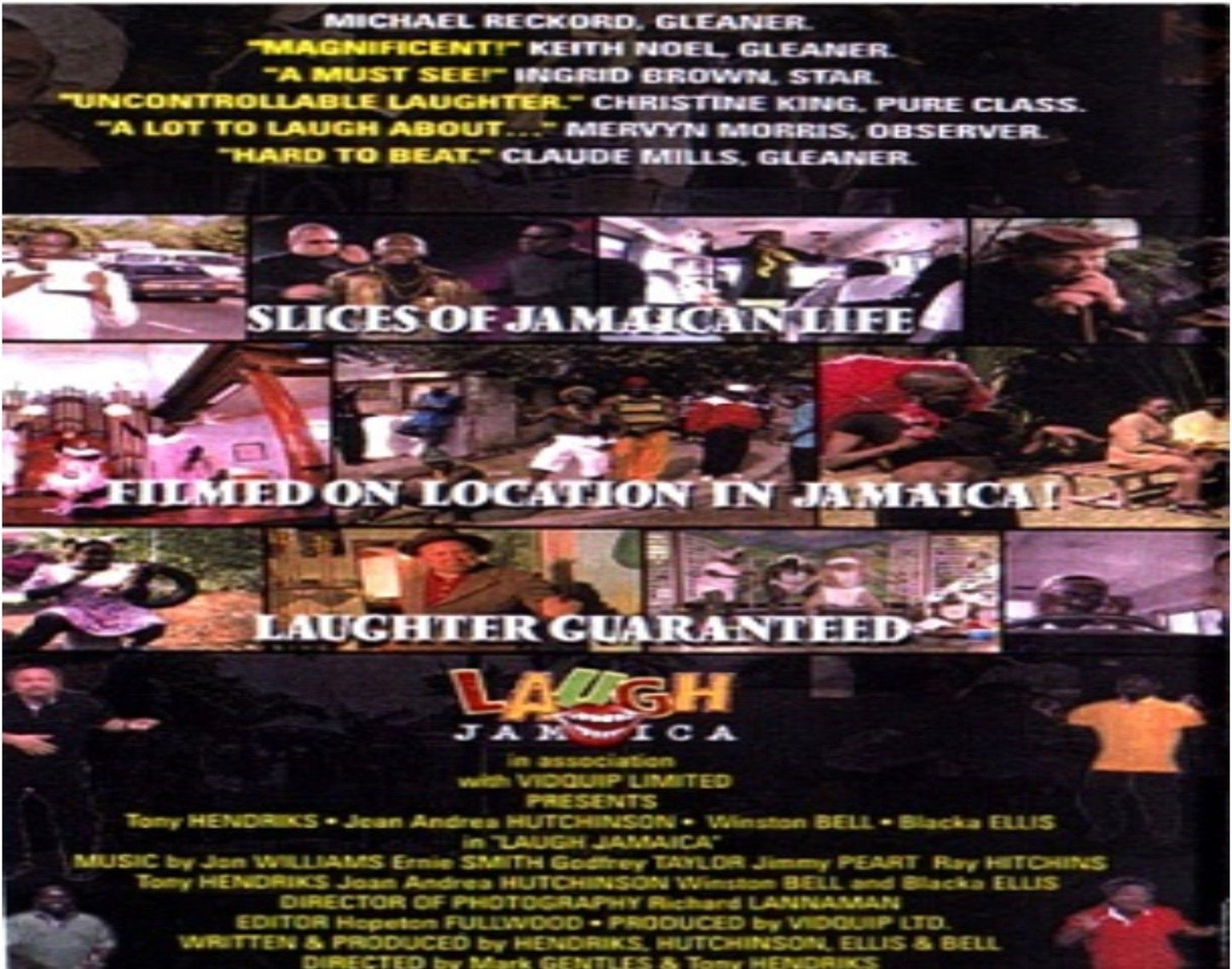 Laugh Jamaica: Skits & Songs! DVD English Patois Tony Hendriks, Joan Andrea