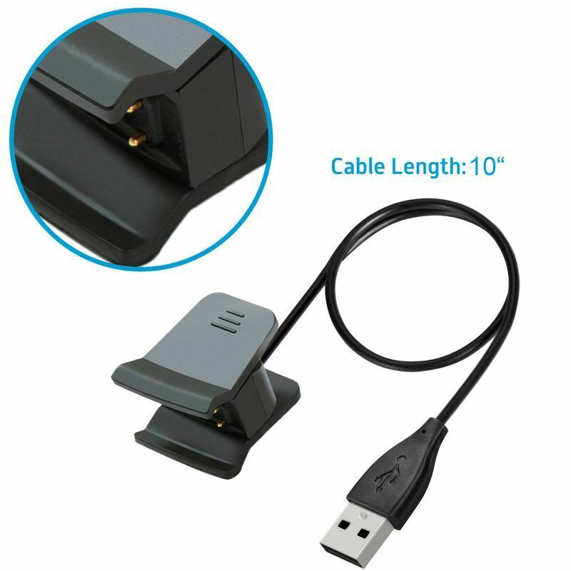 For Fitbit Alta HR Replacement USB Charger Charging Cable Cord 1ft