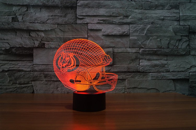 Cincinnati Bengals NFL 3D Color Changing Light