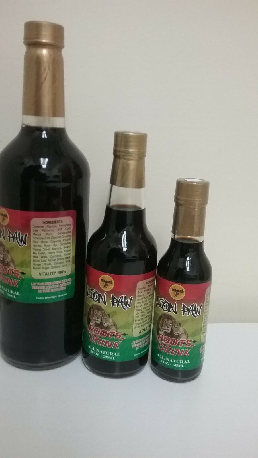 Lion Paw Tonic Natural Roots Drink