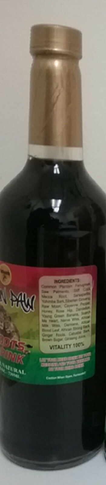 Lion Paw Tonic Natural Roots Drink