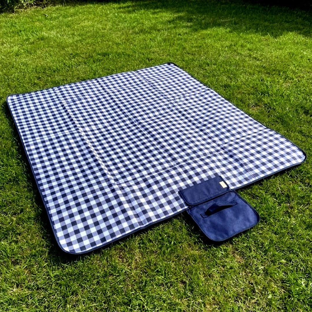Outdoor Picnic Blanket, Foldable Waterproof Sand Beach Mat, 80 x 60 Inch