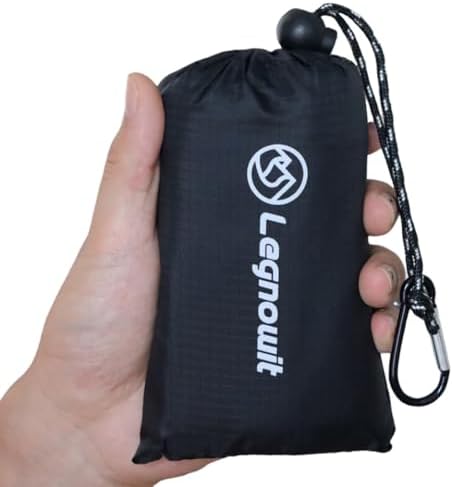 Packable Waterproof Pocket Blanket for Picnic, Beach and Festivals