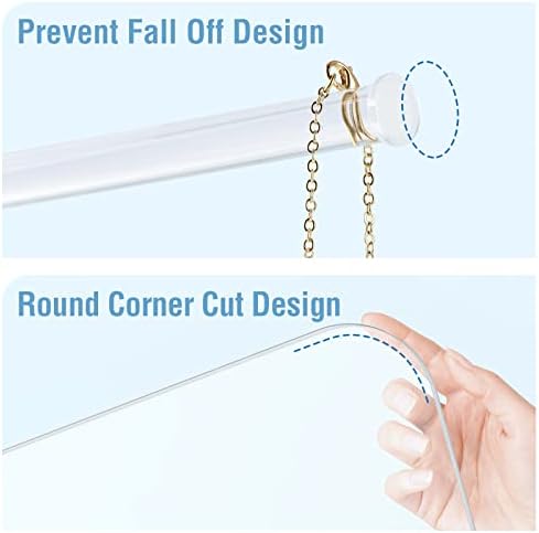 2-Tower Clear Acrylic Jewelry Stand, Necklace and Bracelet Holder