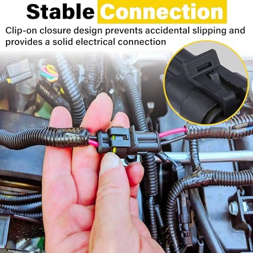 352-Piece Automotive Waterproof Connector Kit, 26 Sets of 1 2 3 4 Pin, 22-16 AWG