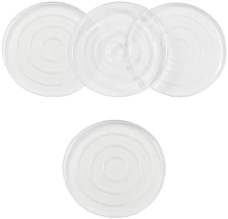 4-Pack Non-Slip Silicone Pads, 1.6 Inch Round Self-Adhesive Feet for Furniture and Cutting Boards