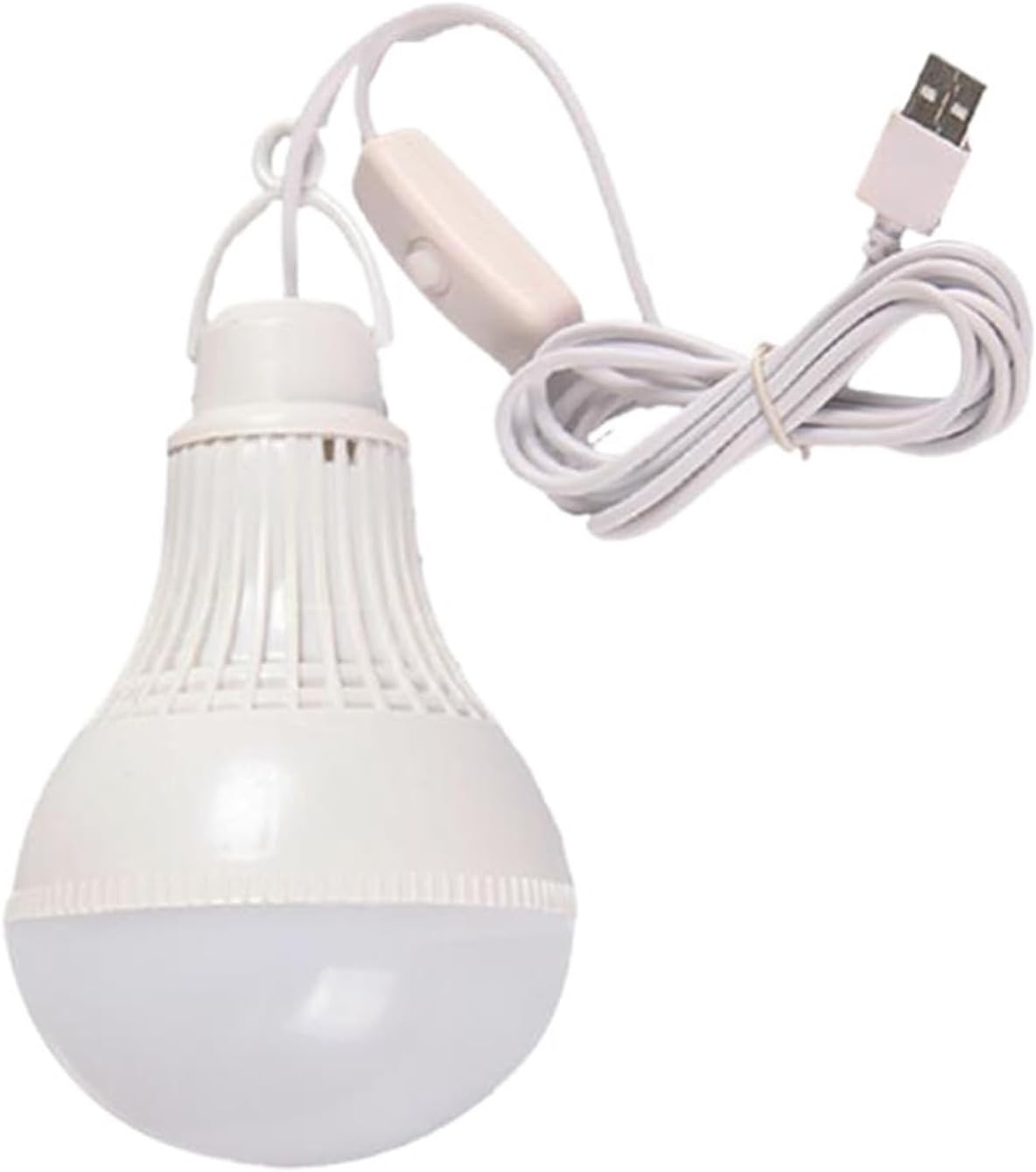 Rechargeable LED Camping Light Bulb, USB Hanging Tent Lantern for Outdoor & Outages