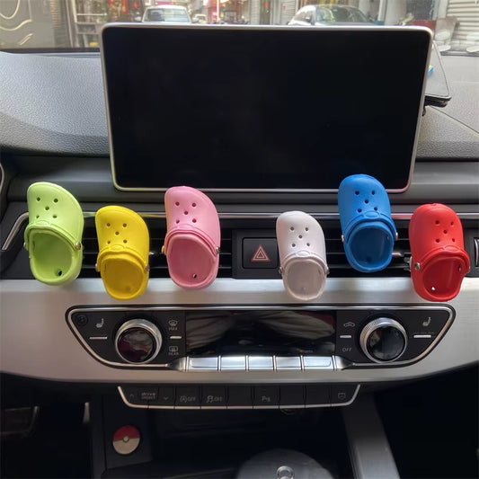 Cute Shoes Car Perfume Clip Auto Air Outlet Decor Clip Accessories Car Air Freshener Aromatherapy Sheet Air Outlet Car Interior