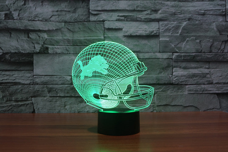 Detroit Lions NFL 3D Color Changing Light