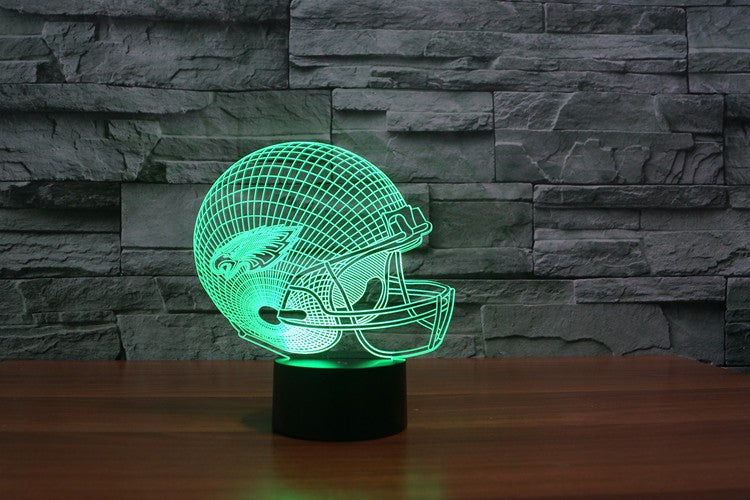 Philadelphia Eagles NFL 3D Color Changing Light